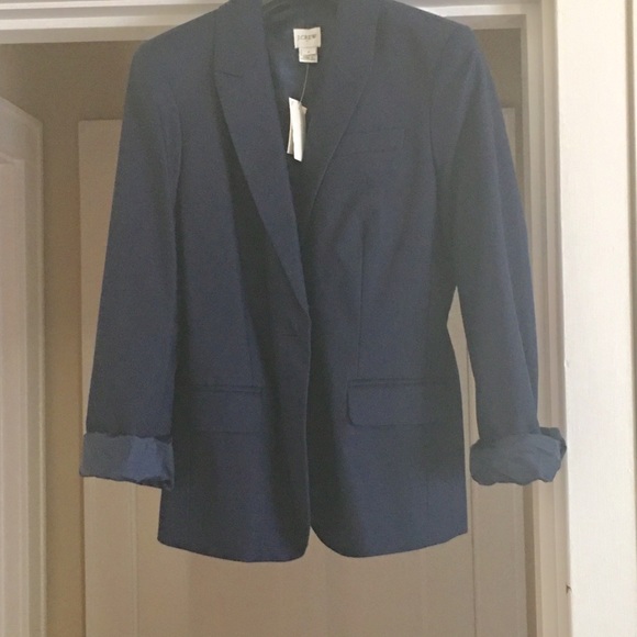 J Crew Navy Blue Blazer - Picture 4 of 5
